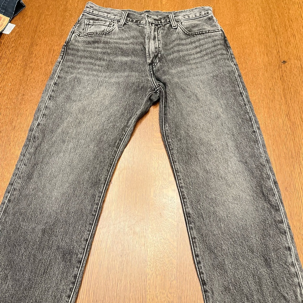 Levi's Men's Gray Straight Jeans